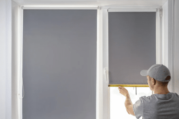 Roller Shades Installation